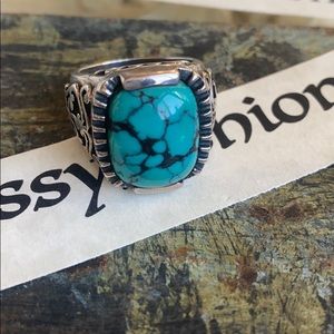 Silpada Turquoise Ring size 7